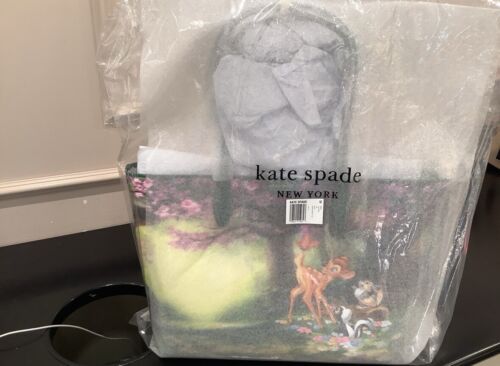 Bolso de hombro Kate Spade X Disney Sutton Bambi de lona recubierta - Imagen 7 de 7
