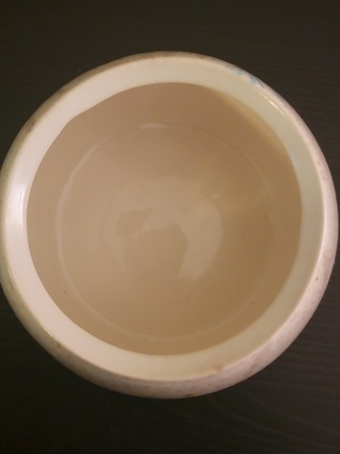 Vintage MCM Red Wing Pottery USA Sugar Bowl and Lid Bob White Quail 5.5 inches - Picture 7 of 12