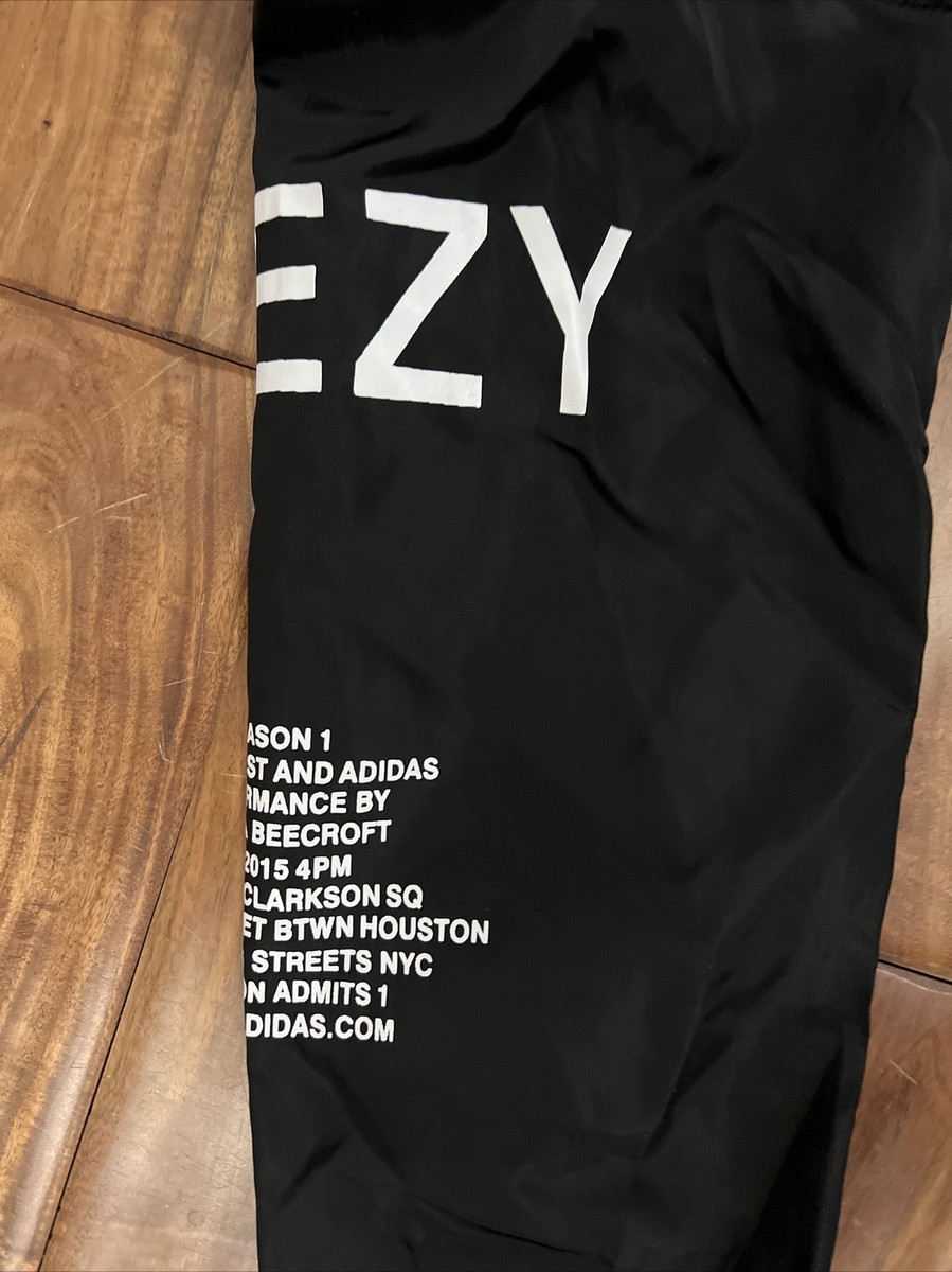 Yeezus Tour Hooded Windbreaker Adidas Kanye West Mens Size