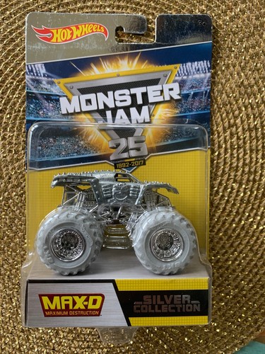 2016 Hot Wheels Monster Jam Silbersammlung Fahrzeuge jeweils separat aus altem Lagerbestand - Bild 9 von 13
