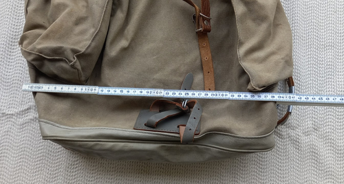Jagd Rucksack / Militär Rucksack Canvas Leder ! - Bild 7 von 12