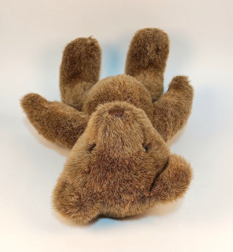 Rare Vintage 11" Russ Berrie Teddy Bear Barrington Brown # 1672 Jointed Plush - Picture 7 of 11