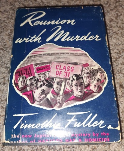 Reunion With Murder Timothy Fuller 1941 HCDJ 1st Ed