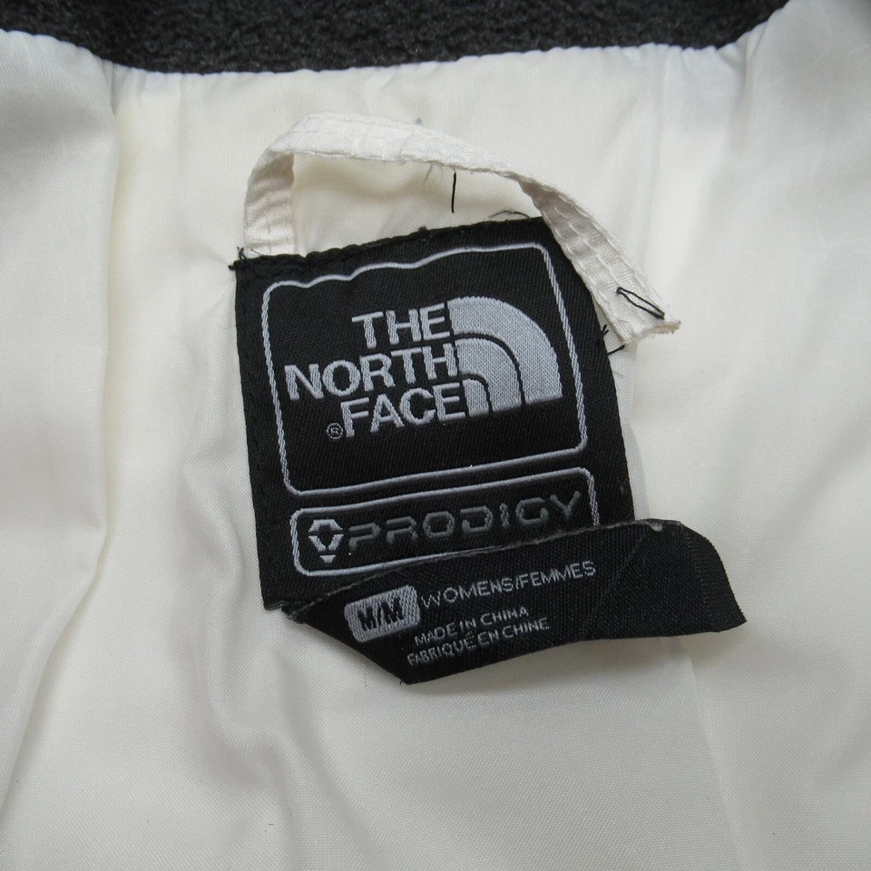 Chaqueta The North Face Down Mujer Mediana Blanca 600 Relleno Impermeable Puffer Esquí Foto 3 de 4