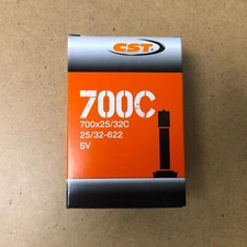 New CST Bicycle Inner Tube 700x25/32 (25/32-622) Schrader American Valve Regular