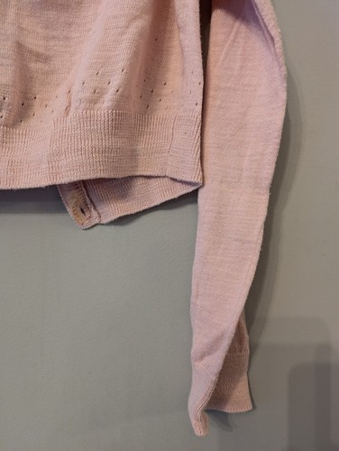 Girl Pink Cardigan 7yrs - Picture 10 of 12