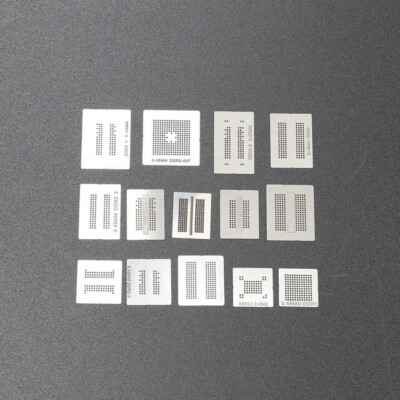 BGA Reballing Stencil Kit Jig DDR DDR2 DDR2 DDR2-3 DDR3-2 DDR3-3 DDR5 DDR7  GDDRX