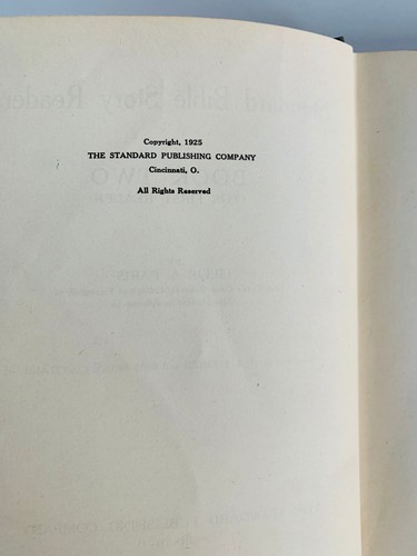 Standard Bible Story Readers Book Two by Lillie A Faris 1947 Christian Jesus - Picture 8 of 12