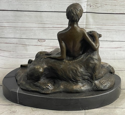 Majestic Connection: Aldo Vitaleh Nude Woman and Panther Bronze Statue - Fine Ar - Picture 6 of 10