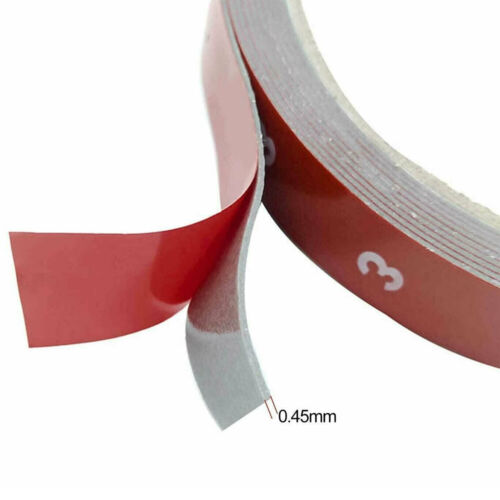3Meter Automotive Acrylic Plus Double Sided Attachment Tape Car Auto Truck Van - Picture 3 of 11