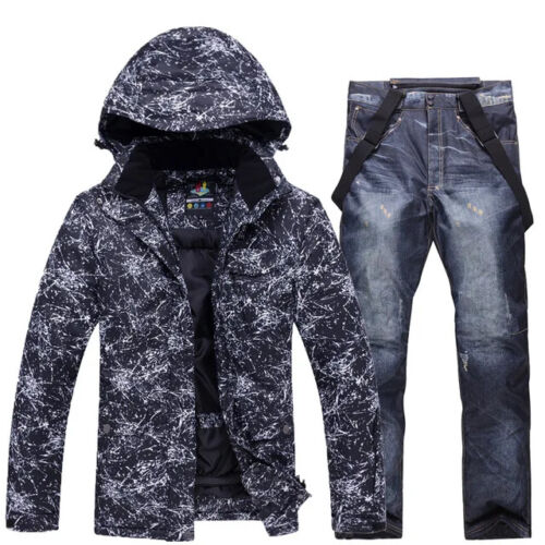 Men & Women Snow Suit Snowboard Costume Winter Outdoor Sports Ski Jackets Pants - Picture 46 of 64