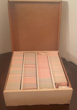 LOT of PRO SET 1989 FOOTBALL DOUBLES CARDS in STORAGE BOX