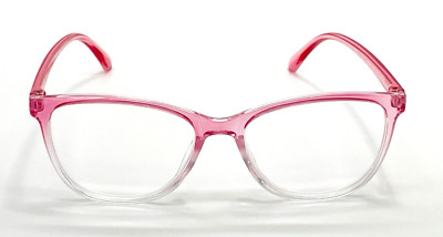 Betsey Johnson Reading Glasses +1.50 Bubblegum Pink Rectangular Readers NWOT