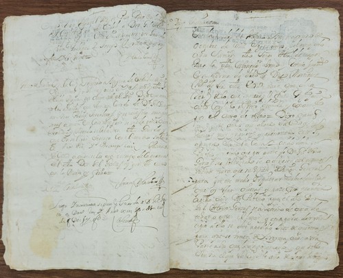 Handwritten manuscript 1688 Spanish Colonial Peru multiple stamps and signatures - Picture 9 of 18