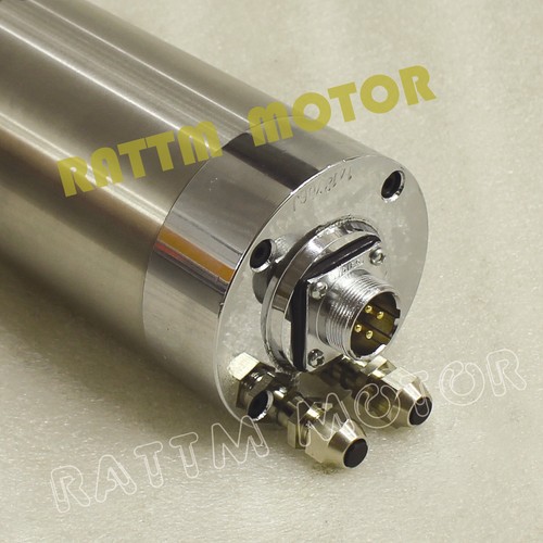 【DE Stock】 2.2KW Water Cooled Spindle Motor ER20 220V 80mm for CNC Milling Grind - Picture 4 of 6