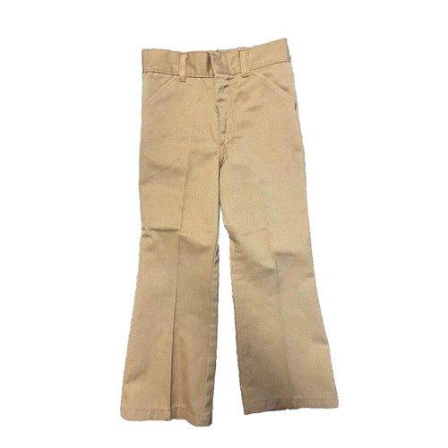 Vintage Billy The Kid Boys Size 6 Brown Dressy Pants - Picture 2 of 5