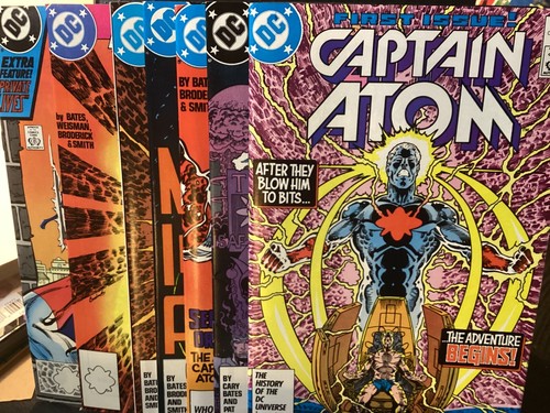 CAPTAIN ATOM #1-57 + ANNUALS 1+2 DC 1987 1ST APPEARANCE COMPLETE HG SET - Picture 2 of 7