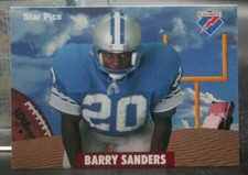 1991 Star Pics #2 - Barry Sanders (Lions/HOF)