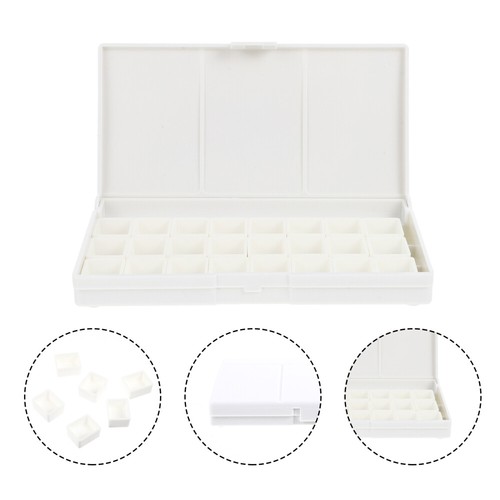  Pigment Box Travel Water Color Palette Pan Watercolor Paint Tray