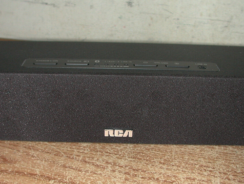 RCA 40" HOME THEATER SOUND BAR MODEL RTS7110B WITH ADAPTER AND REMOTE - Picture 12 of 13