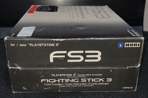 FS3 Fighting Stick para PS3 en caja Playstation 3 Arcade Stick Controller 9.5+/10 - Imagen 2 de 5