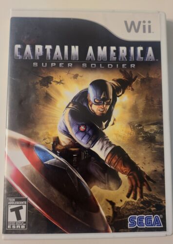 Nintendo Wii Captain America Super Soldier Game TESTED AND WORKS  - Bild 1 von 6