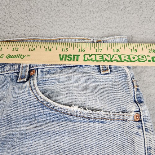 VTG Levis Jeans Mens 40x30 Blue 517 Bootcut Y2K Distress 2000's Light Wash Denim - Picture 3 of 21