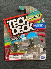 Tech Deck Throwback Series Rare Stereo Fingerboard Skateboard Walmart Exclusive