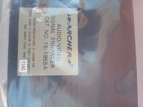 Vintage Archer Stereo Audio Video Processor 15-1955A NEU OPEN BOX - Bild 6 von 8