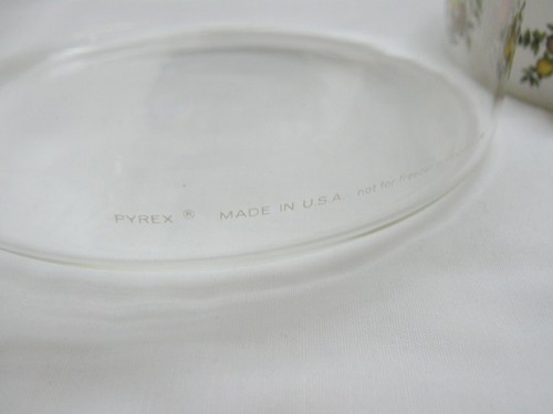 PYREX SPICE OF LIFE GLASS MEDIUM CANISTER W/ LID & SEAL - Picture 6 of 6