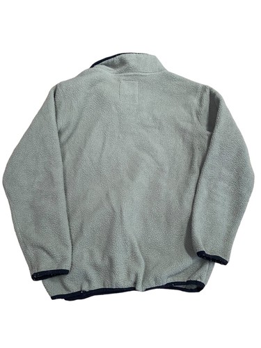 Rip Curl Jumper Size 8 Women's Vintage Style Fleece 1/4 Zip Pockets Outerwear - Picture 4 of 5