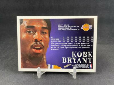1998-99 SKYBOX NBA HOOPS BASKETBALL KOBE BRYANT #1 LOS