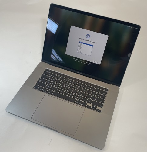 APPLE MacBook Pro A2141 2019 16" Core i7 9750H 1TB 16GB NVMe Gray Sequoia - Picture 5 of 10