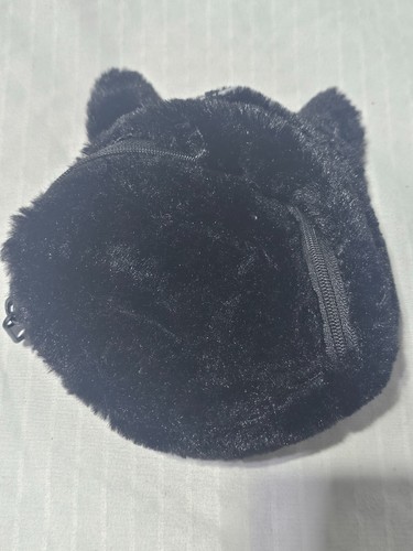 Na! Na! Na! Surprise Tuesday Meow Clip On Black Cat Zipper Coin Purse - Picture 4 of 6