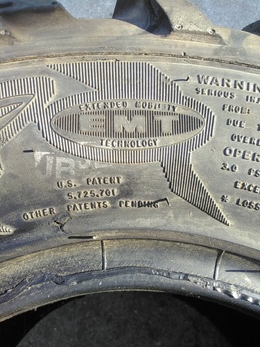 1 NOS 25X11-10 Goodyear Tracker ATV/UTV Tire from a military vehicle - Bild 6 von 11