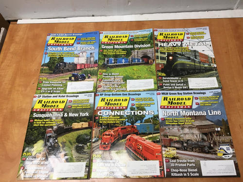 Lot of 6 Railroad Model Craftsman Magazine 2023 to 2025 Mix - Picture 1 of 8