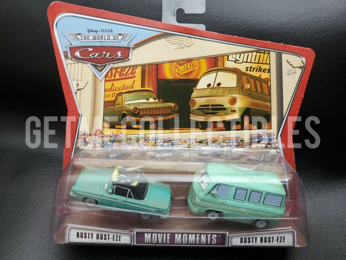 DISNEY PIXAR CARS RUSTY DUSTY RUSTEZE MOVIE MOMENTS 2 PACK DISNEY PIXAR CARS RUSTY DUSTY RUSTEZE MOVIE MOMENTS 2 PACK
