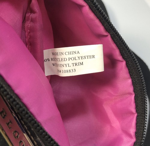 Lily Bloom Floral Crossbody Triple Zipper Purse Adjustable Strap Multicolor Bag - Picture 5 of 5