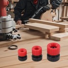 3 Stck. Verstellbarer Bohrer Tiefenanschlag Begrenzungsring f��r Holzbearbeitung