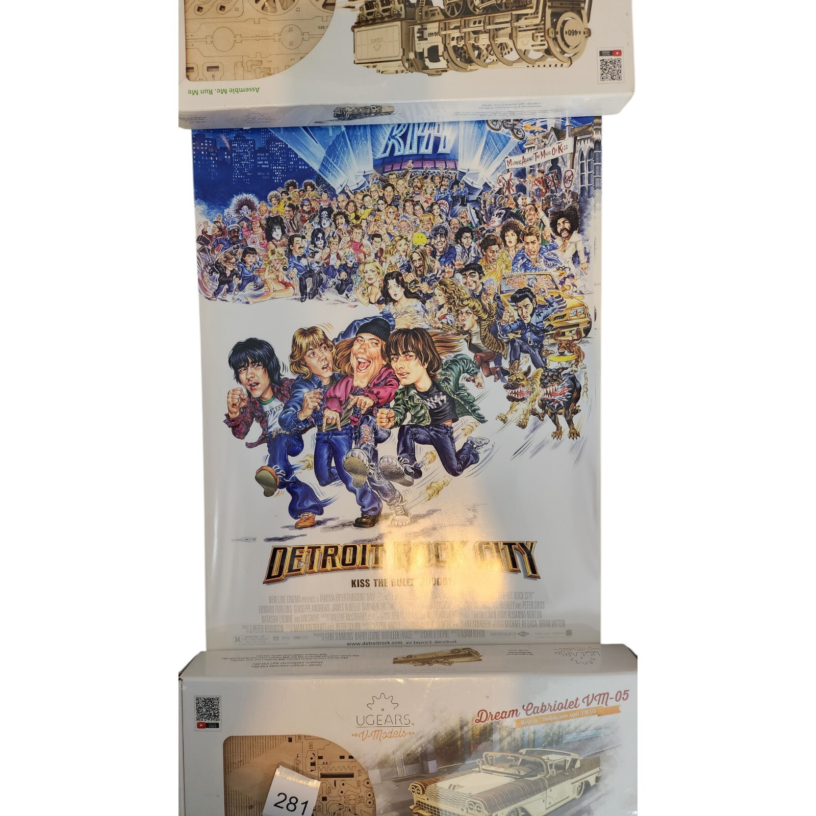 1999 Detroit Rock City Adam Rifkin Comedy Music 13"x 20" Theatrical Movie Poster