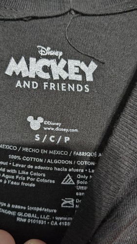 Disney Mickey Mouse T-Shirt Size Small 1928 The Original - Picture 3 of 3