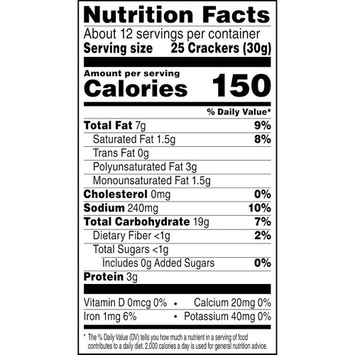 Cheez-It Cheese ๐ง Crackers, Hidden Valley Ranch, 12.4 oz Box - Picture 6 of 7