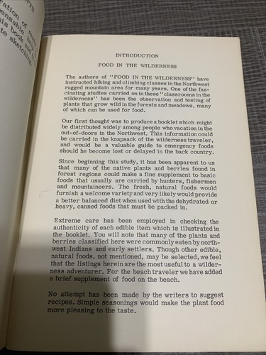 VINTAGE Food in the Wilderness by George Martin & Robert Scott 1963 Paperback - Picture 5 of 12