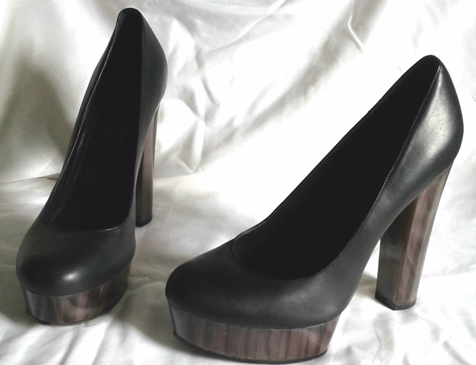 Rachel Zoe Bombas De rojoonda Cuero Negro Punta rojoonda De 8 1a6c3b Rachel Zoe Bombas De rojoonda Cuero Negro Punta rojoonda De 8 1a6c3b