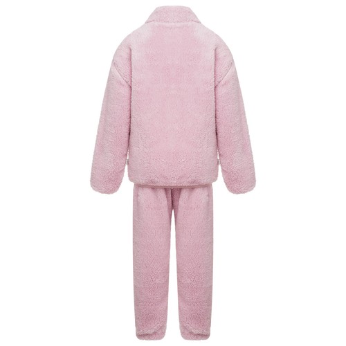 Unisex Kids Outfits Boys Sleepwear Nightwear Set Flannel Elastic Waistband Warm - Picture 19 of 52