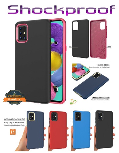 Für Samsung Galaxy Note 20 / Ultra Hybrid Armor Gummi Stoßfest Cover Case - Bild 1 von 50