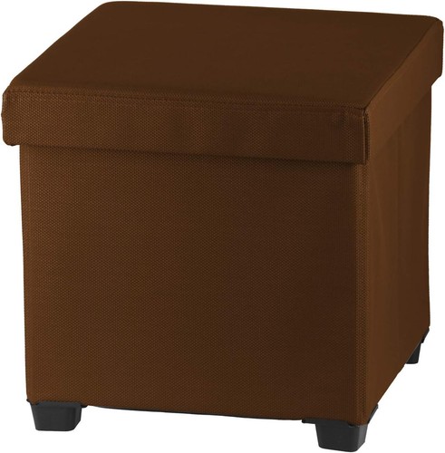 1pc/2pc Folding Storage Ottoman Foot Rest Stool Indoor Outdoor Seat Coloured Box - Picture 5 of 9