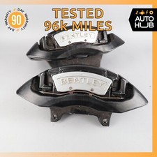03-13 Bentley Continental GT GTC Front Brake Calipers Left and Right Set OEM 96k