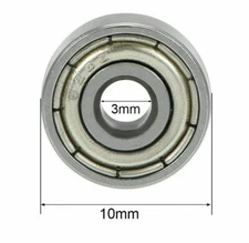 623-ZZ Radial Roller Ball Bearing 3x10x4mm Sealed Shielded x8 FAST SHIP USA