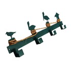 Shorebirds Wall Hooks Decorative Metal Wall Art Décor - Fit a Contemporary Room